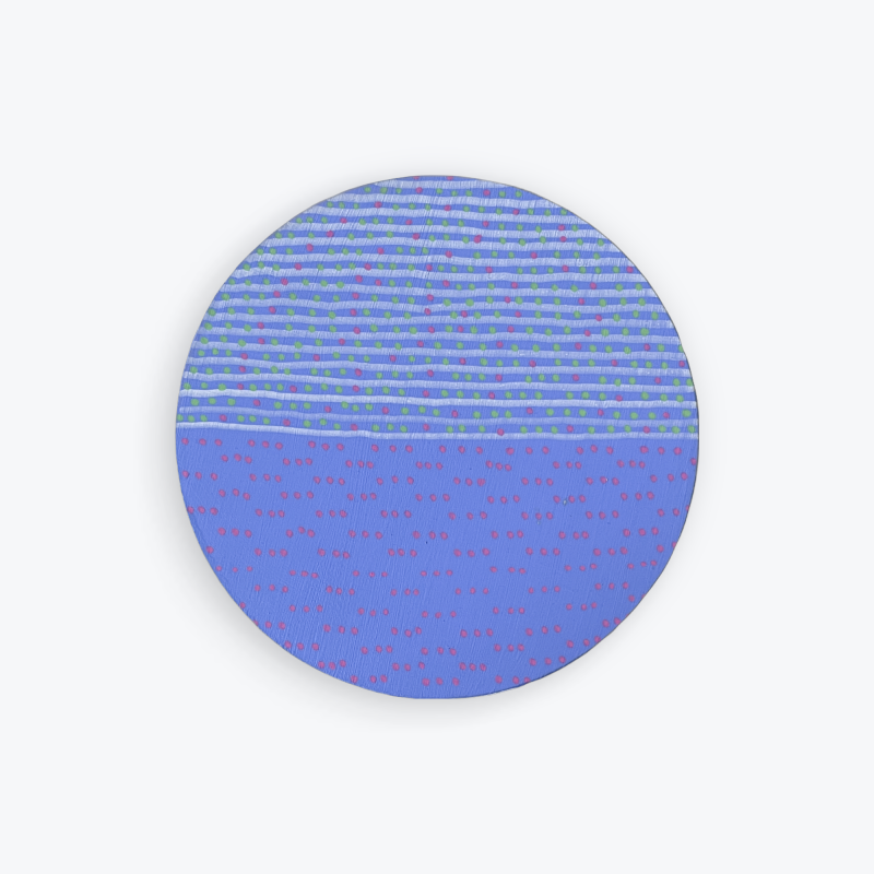 drawing, Allsorts, rondo series, 6x6 round on 5/8 inch MDF, Stella Untalan