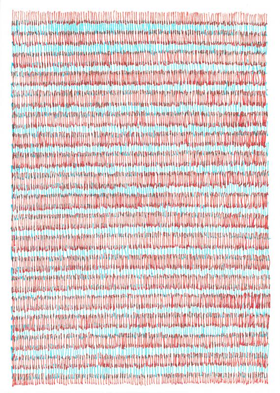 proximity 03 ink drawing by Stella Untalan