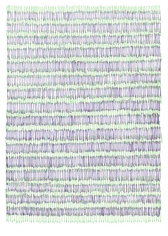 proximity 04 ink drawing by Stella Untalan