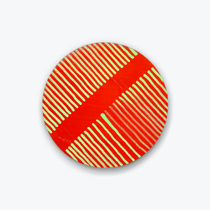 drawing, Allsorts, rondo series, 6x6 round on 5/8 inch MDF, Stella Untalan