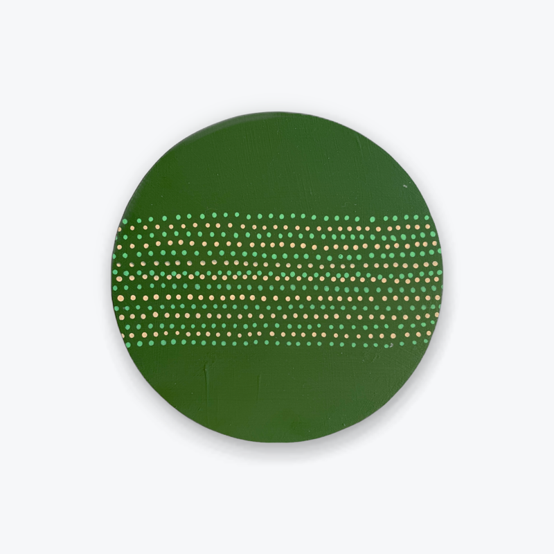 drawing, Allsorts, rondo series, 6x6 round on 5/8 inch MDF, Stella Untalan