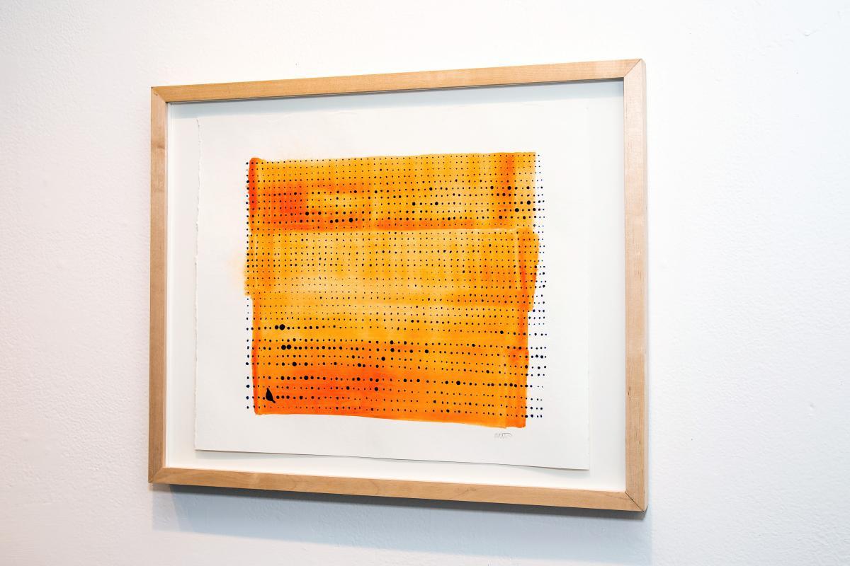 Measurements exhibition with drawings by Stella Untalan