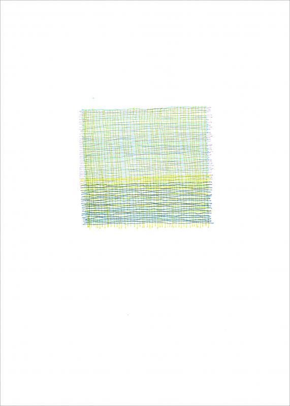 microweave 19 drawing by Stella Untalan permanent ink micropens