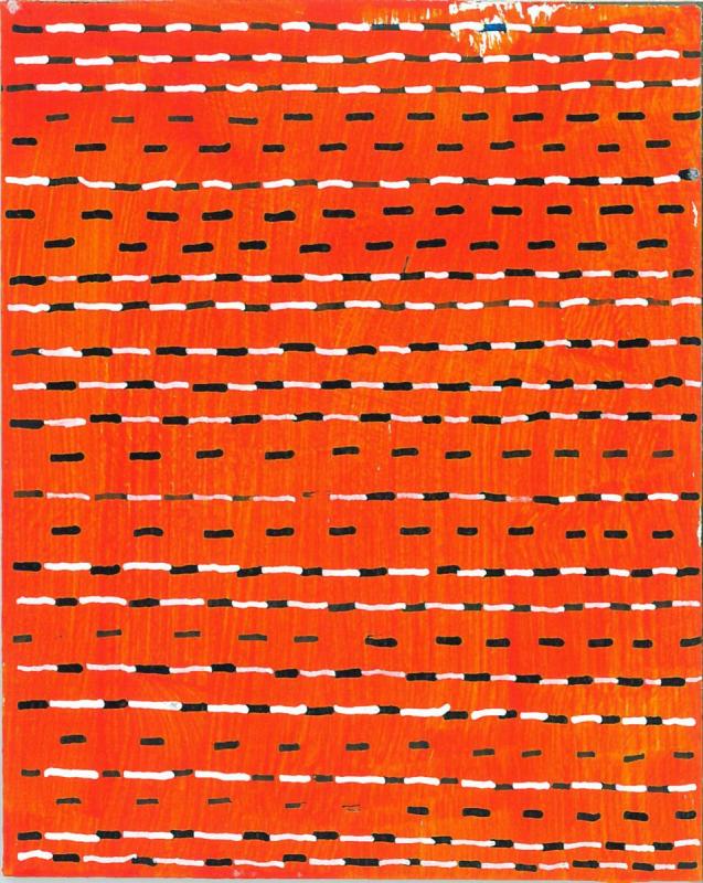 radical warp 4 orange drawing by stella untalan