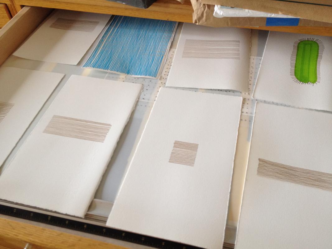 looking in flat files of Stella Untalan