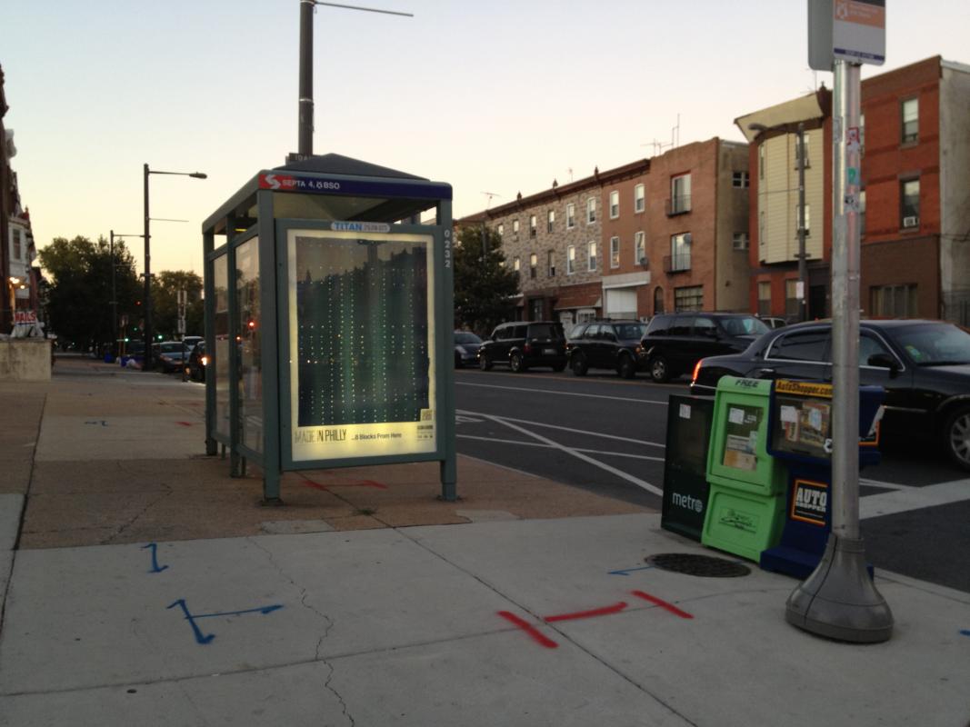 Made in Philly, Stella Untalan, Bus Shelter, Open Studio Tours