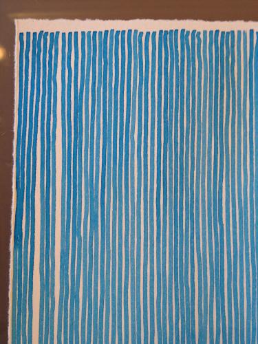 art, drawing, ink, blue, line, detail