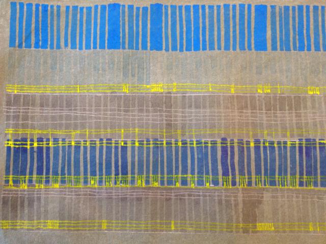 drawing, ink, rhythm, works on paper, ink on paper