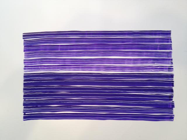 purple and white drawing one